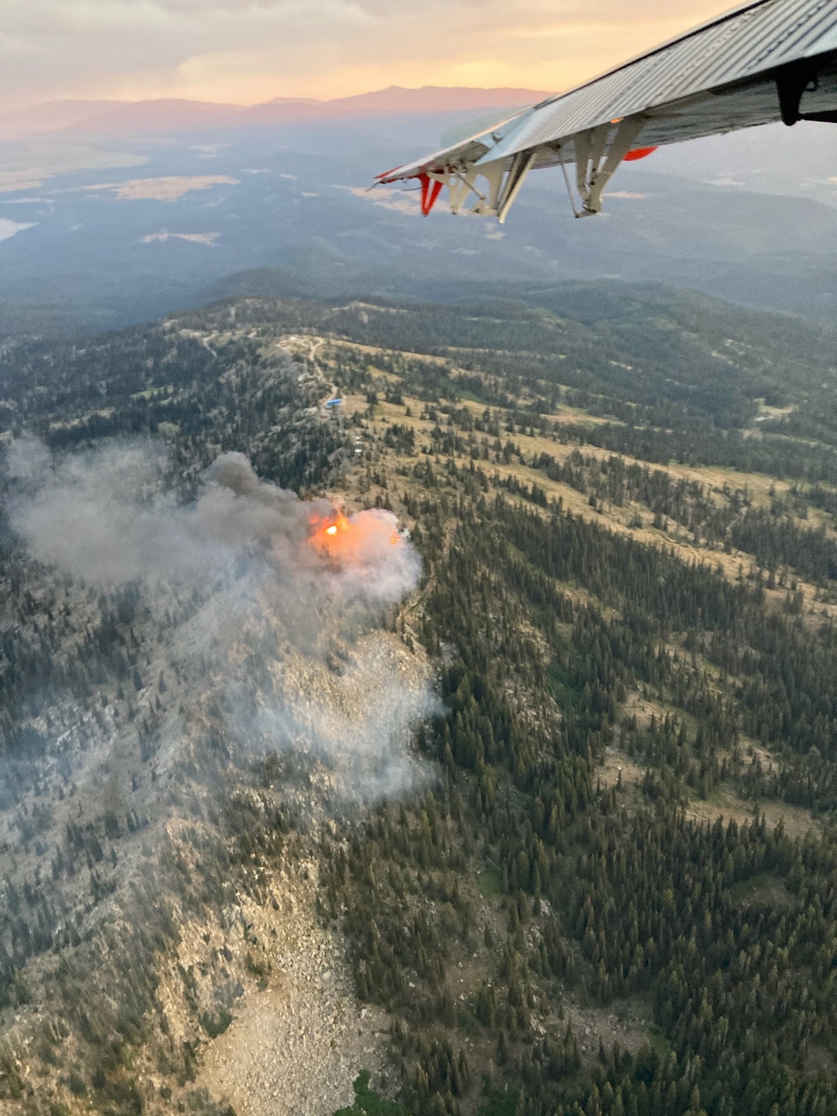 Initial Attack Rainbow Fire Photo Payette National Forest