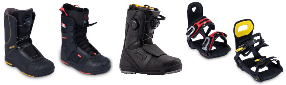 Elan 400 4D Boa and 500 4D. Nitro Team Double Boa. Elan Flatbed binding and Lytrent 4D Jr