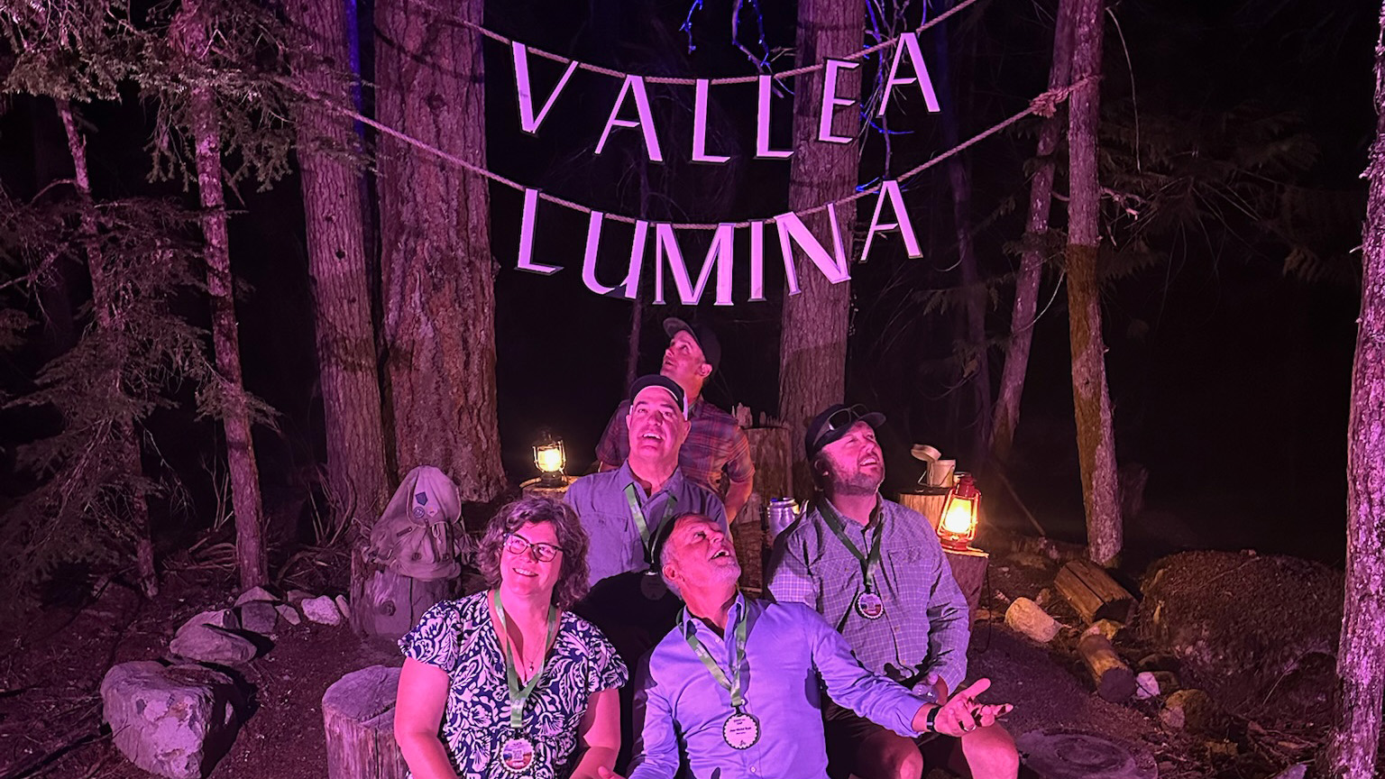 The Vallea Lumina Night Walk