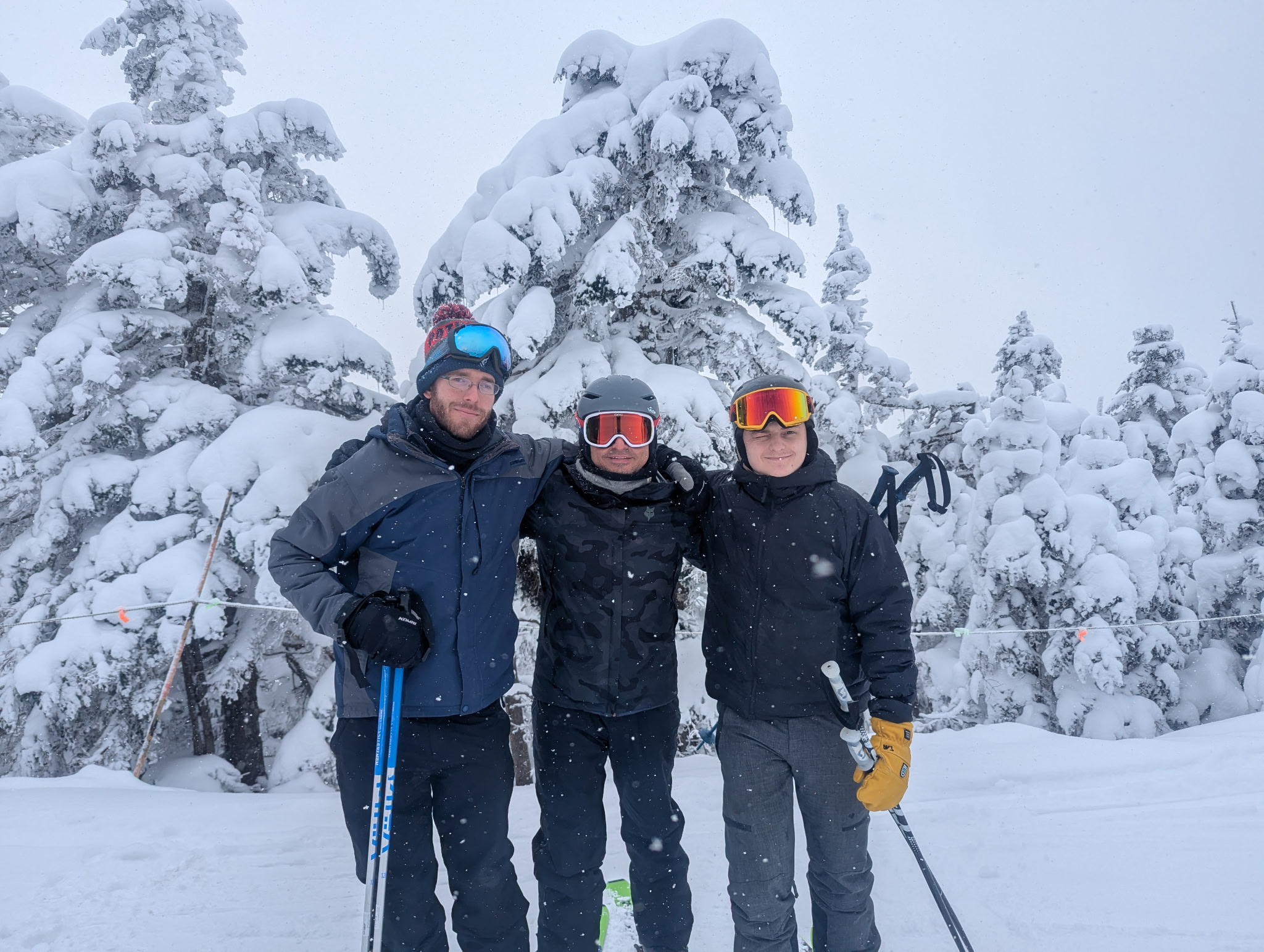 The Team From Catamount And Berkshire East Testing Product During The First Tracks Breakfast Event