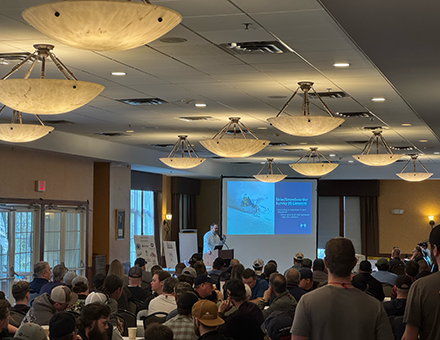 Chauncy Johnson snow angel foundation delivers keynote