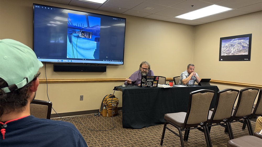Andy Pierce AP Electric And Scott Shanaman Lost Valley Maine Discuss Used Lift Installations