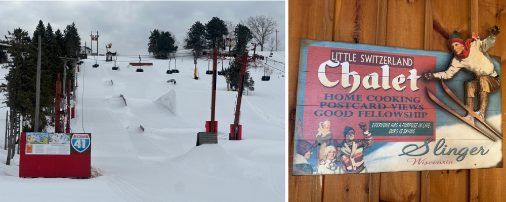 Little Switz Terrain Park Chalet Sign