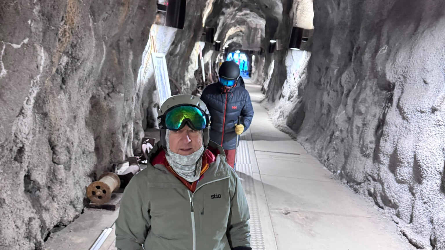 Attendees In Snowbird Tunnel