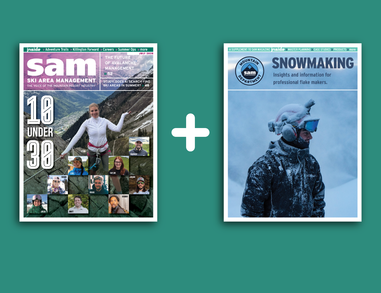 Two great reads. One subscription.