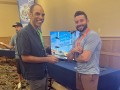 Isaac Sims from USDA Forest Service with Max Nichols from Singenuity