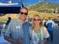 Steamboat Resort s Rob Perlman with SAM s Olivia Rowan