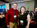CWSAA CEO Christopher Nicolson with board member Katherine Seleski  Pass Powderkeg