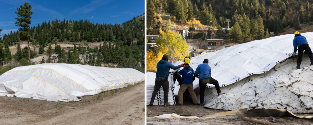 Bogus Basin Snow Storage 2