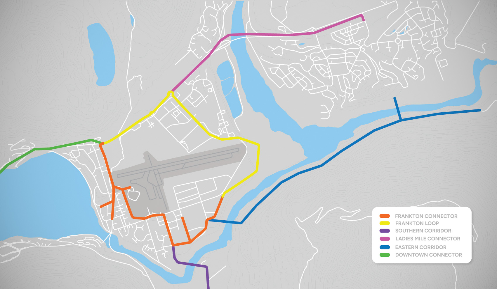 Whoosh Queenstown Phases Map