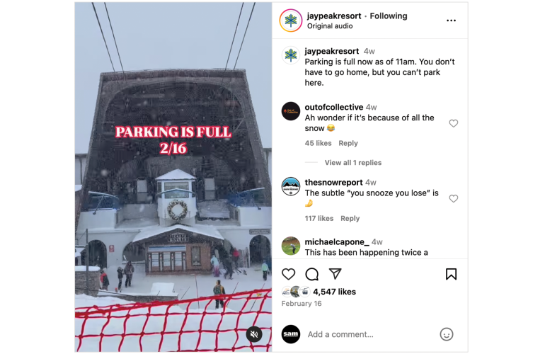 Jay Peak Insta Austin Smith