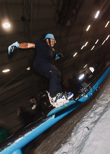 Event Park After Dark Big SNOW