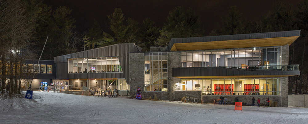 Boler chalet winter