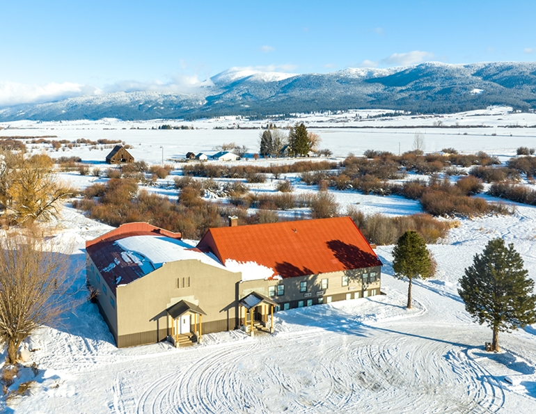 The Meadow Haus at Idaho’s Brundage Mountain Resort houses 18 employees.