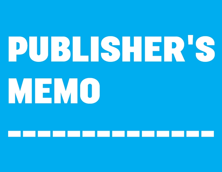 Publisher's Memo :: March 2018