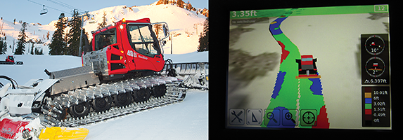 pisten bully snowsat