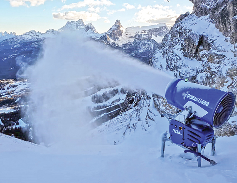 Snow making machine TR8