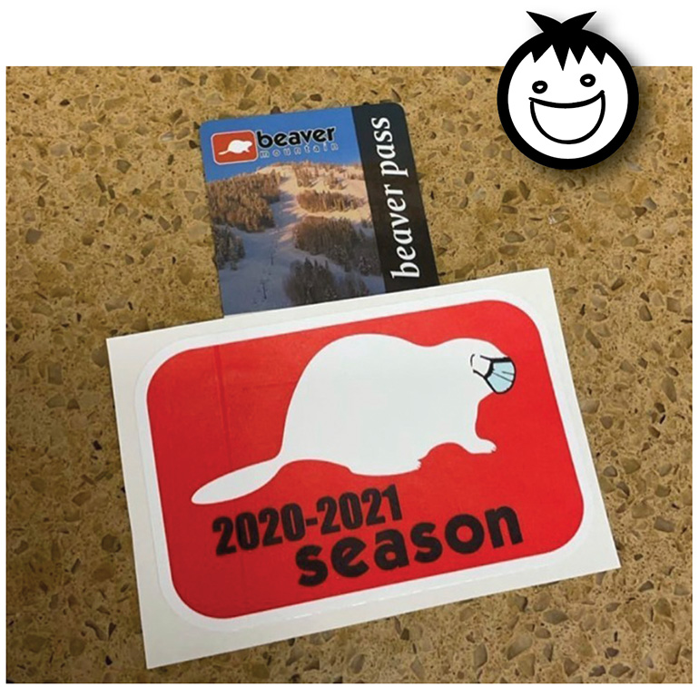 may21 bw Beaver mountain sticker DA