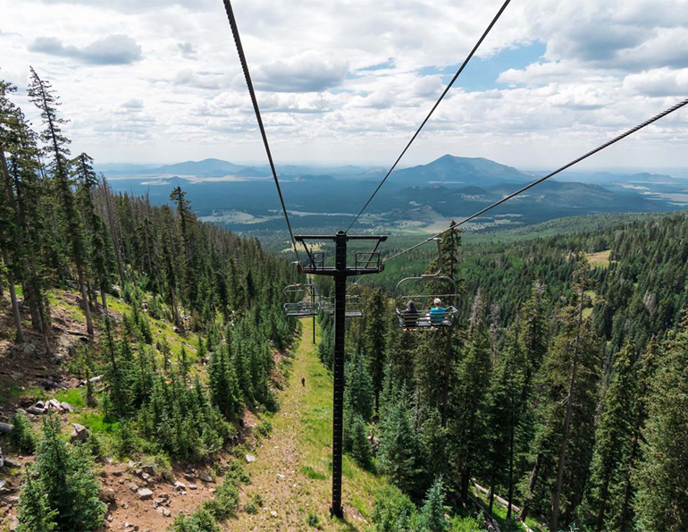 Arizona Snowbowl Scenic Chairlift