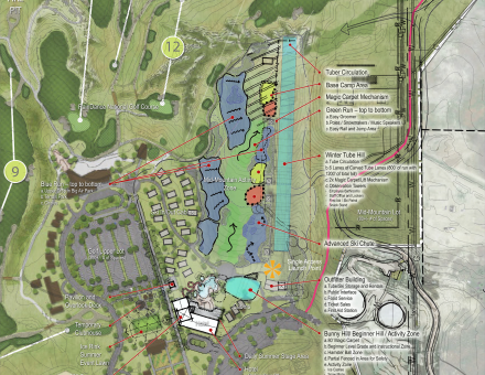 Hoedown Hill Map