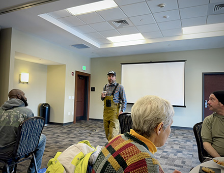 Porter Henry talks about investments at Burke