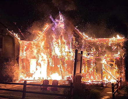 Sugarbush Resort Fire