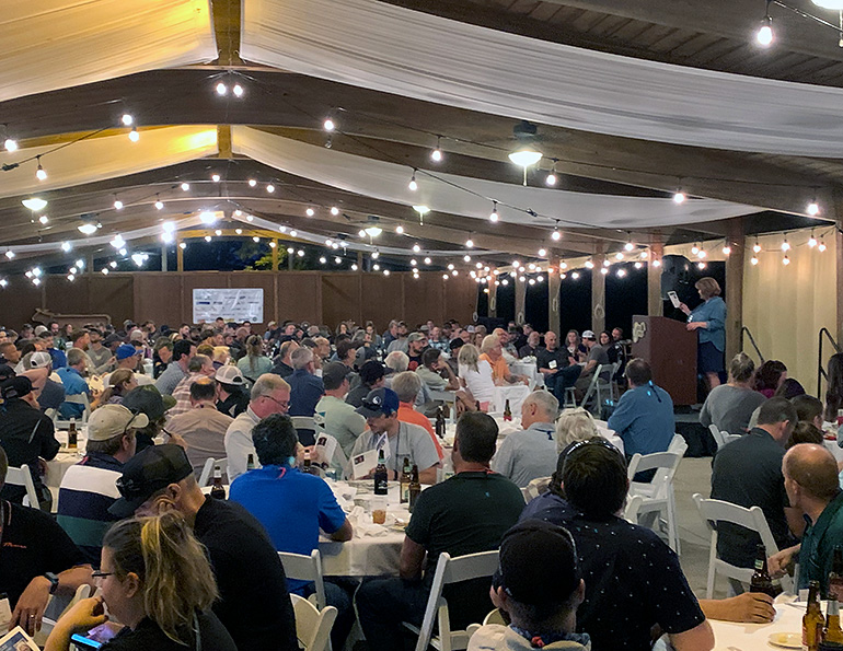 Dinner under the Stars Awards presentation