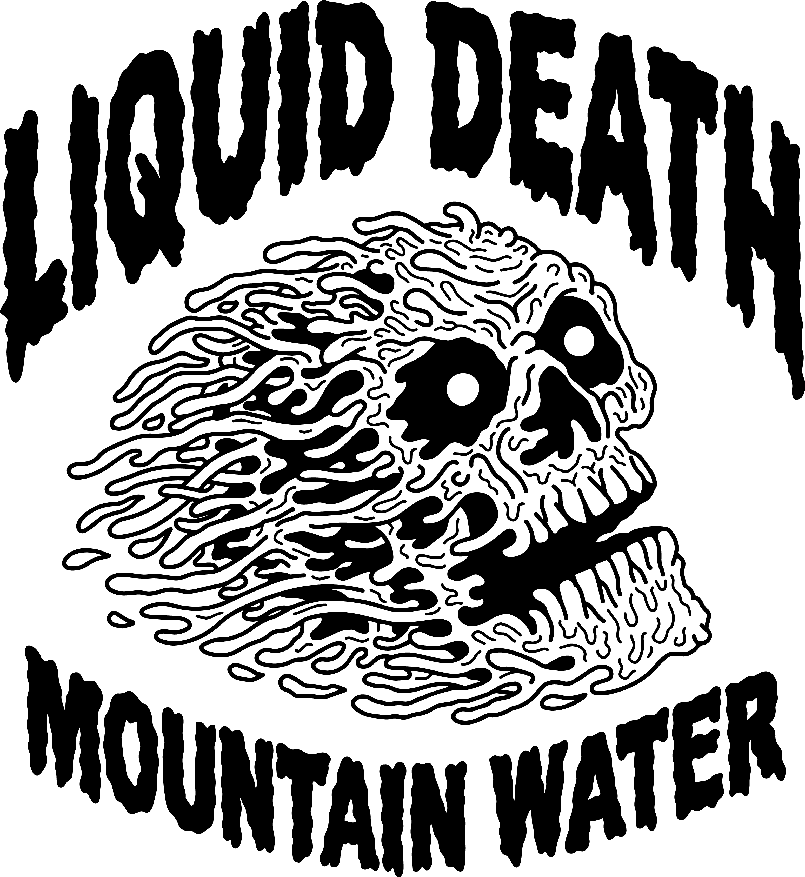 Skull Mountain Logo BLACK