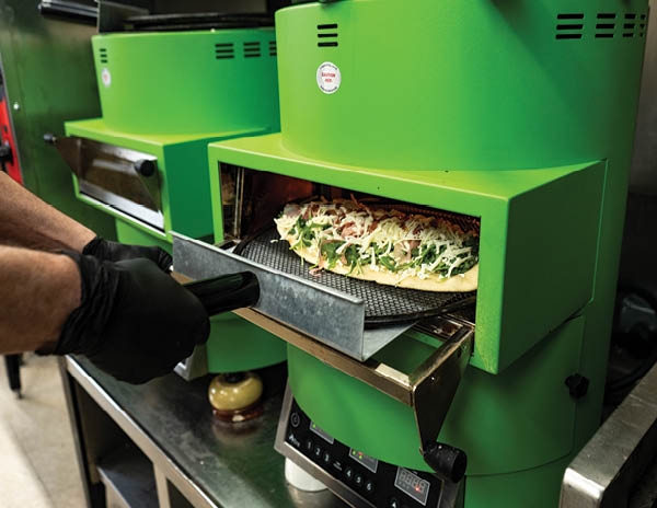 Waterville Valley, N.H., invested in four TurboChef FRE-9600-1 convection ovens, designed to cook a 14-inch pizza in 90 seconds.