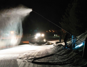 China Peak has more than tripled its snowmaking capacity over the last two years.