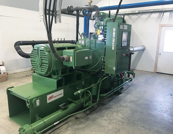 Caledon Ski Club in Ontario installed a new 500-hp centrifugal-type air compressor to save on energy costs.