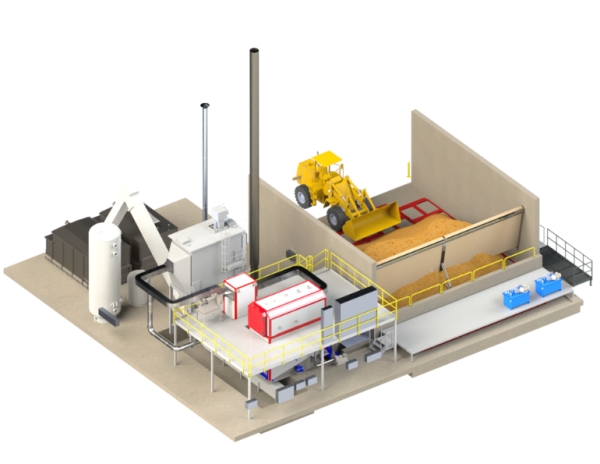 Mt. Bachelor’s automatic “walking floor” system will feed its boiler with biomass.