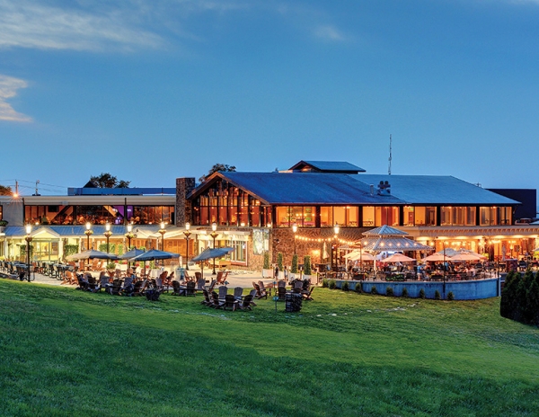 Summer patio. Wedding venue. Dining destination. The new “lodge” at Blue Mountain, Pa., serves as much more than a pit stop for winter clientele.