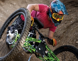 An adaptive mountain biker hits the trails at Whistler Blackcomb, B.C., where this rider segment is seeing notable growth.