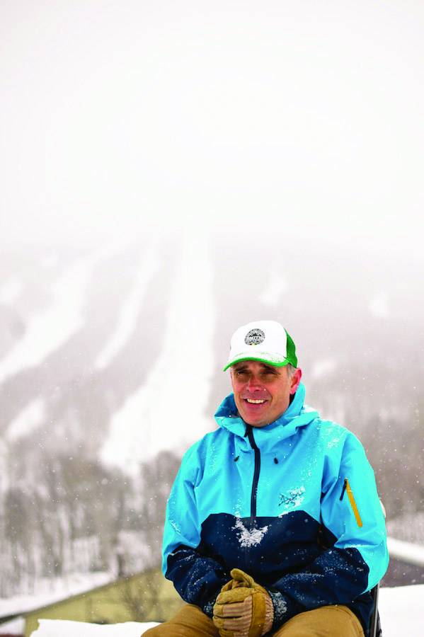 Jay Peak, VT  3/12/14Steve Wright, Marketing Director for Jay Peak and QBurke, for Vermont Life Q&A.photo by Bear Cieri