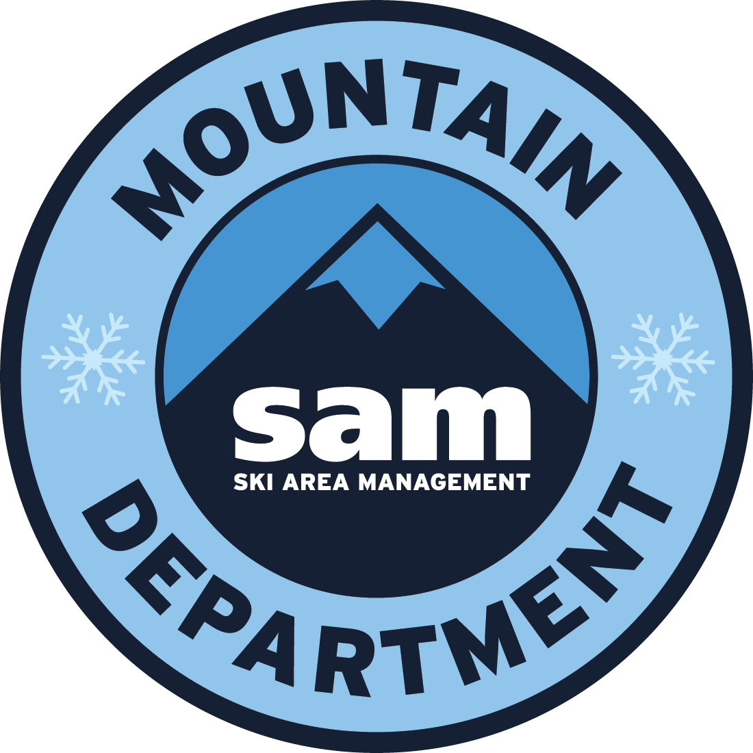 SAM Mountain Department badge