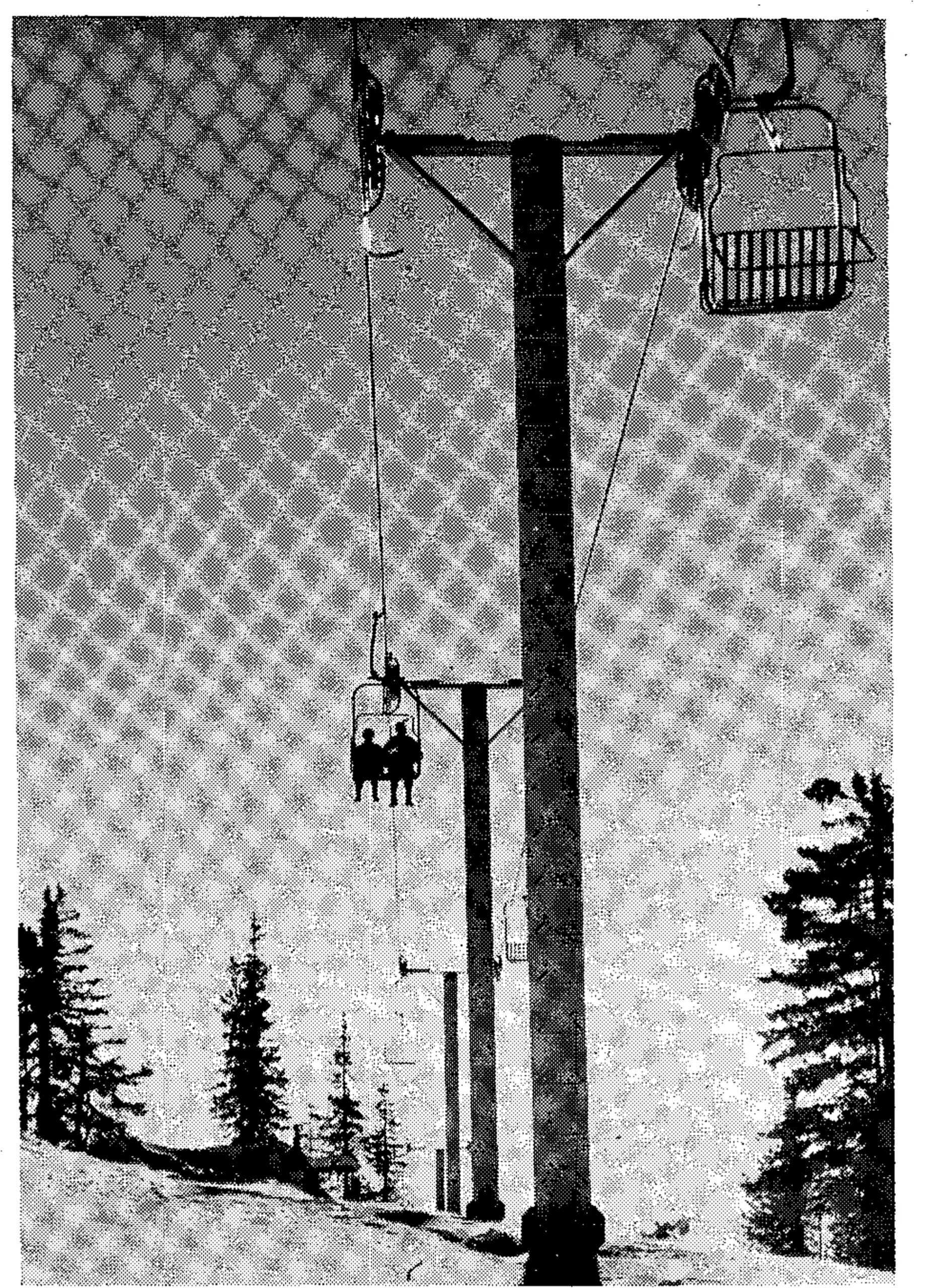 Some lift designs have fewer towers with multiple sheave units as opposed to more towers with single sheave units.