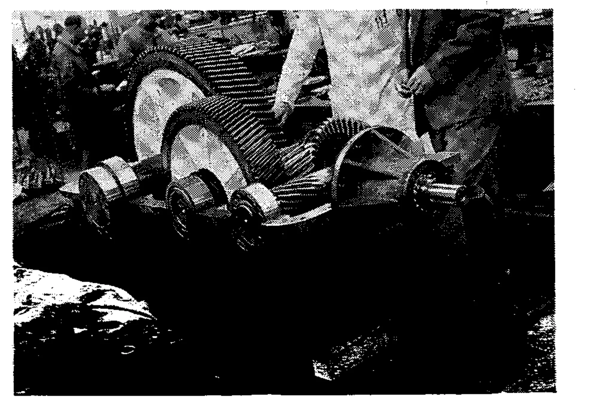 Check to see how available spare parts are for the major components—such as this gear box. Can you get spare parts when you need them?