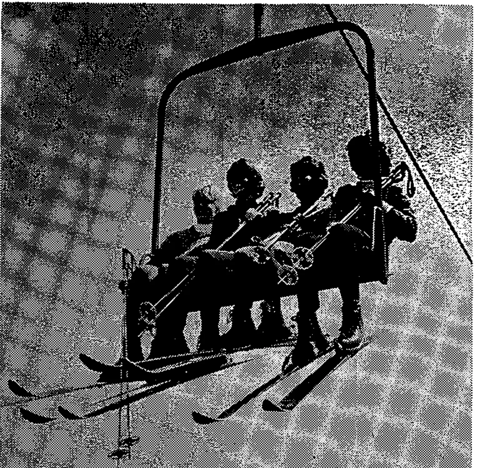Boyne Mountain, in Michigan has a 4-place chair capable of carrying 2400 skiers per hour.