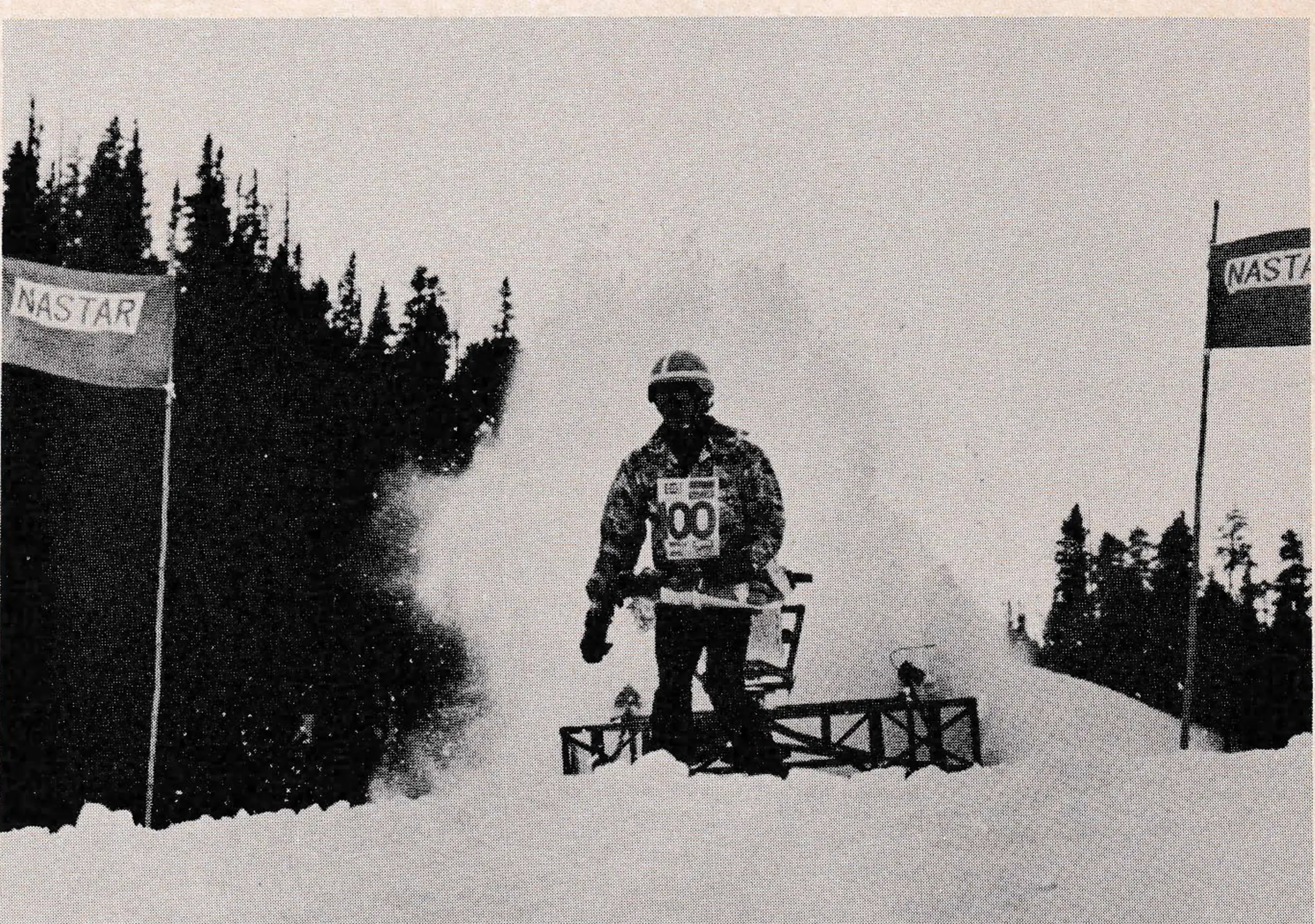 Winter Park's Terry Richardson pilots “Anastasia,” his hand-drawn packer-grader, during an area Nastar race last year. Anastasia's time: 49.5 seconds, good enough to snag a Doral-Nastar Handicap Improvement Award.