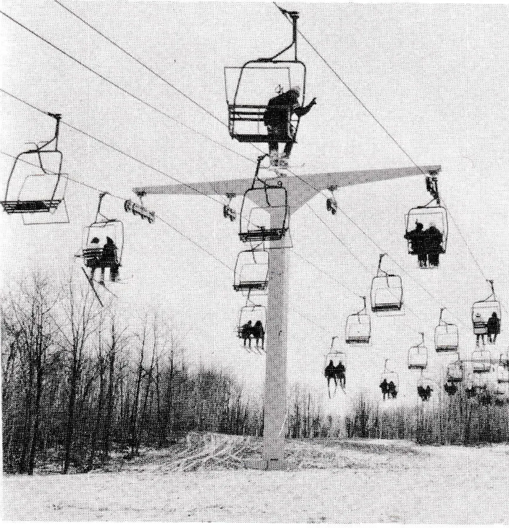 Dual in action at Jack Frost Ski Area, Pa.