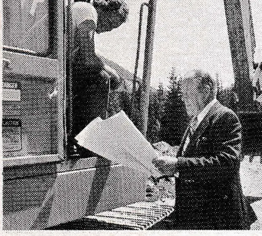 Mayor Pat Carleton of Whistler, B.C. officiated when ground-breaking got underway on what is billed as a $50 million concept. When fully developed, the Whistler/Blackcomb complex would offer a 4,800-foot vertical serviced by lifts rising from the Village Center now under construction.