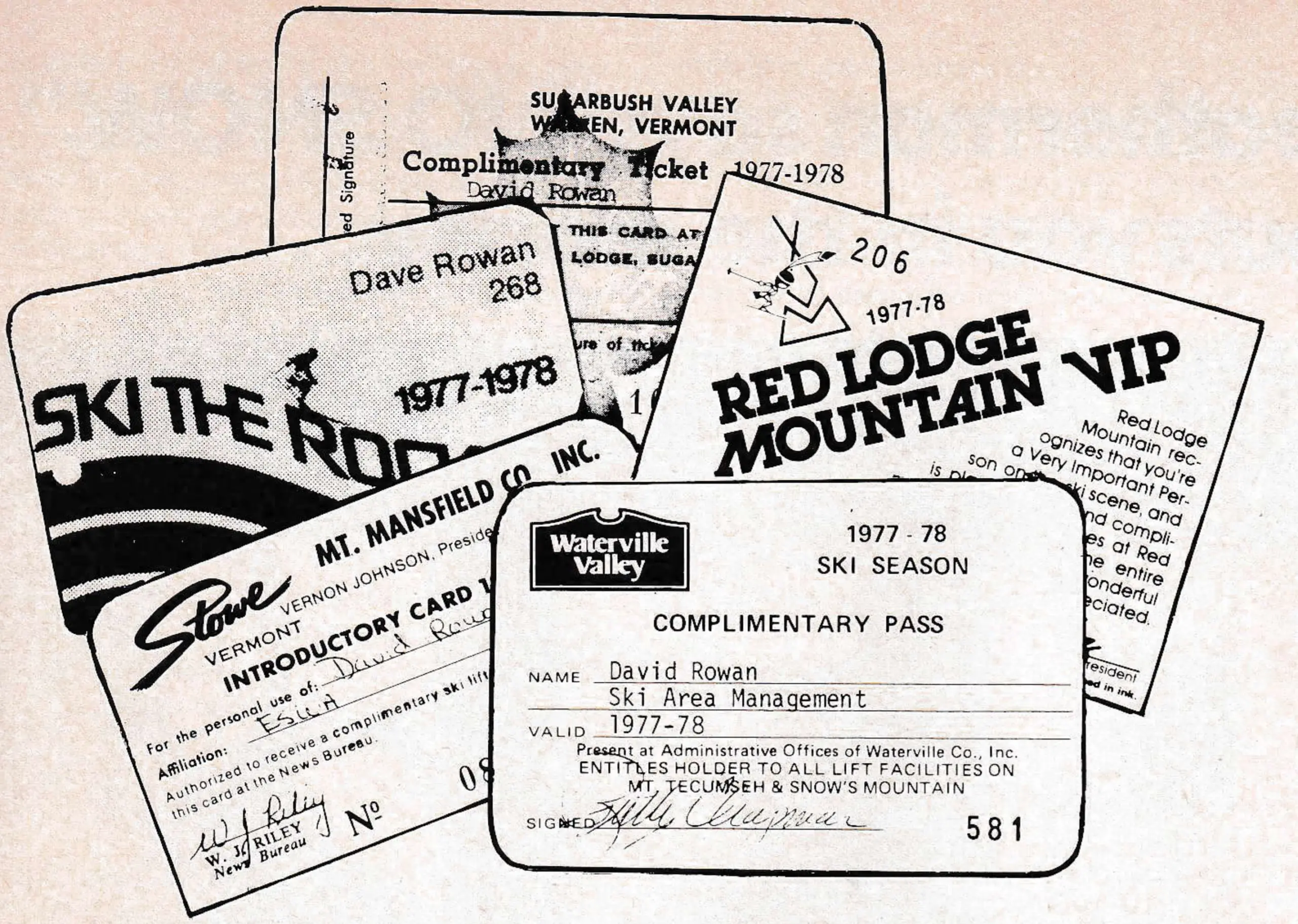 Press Passes