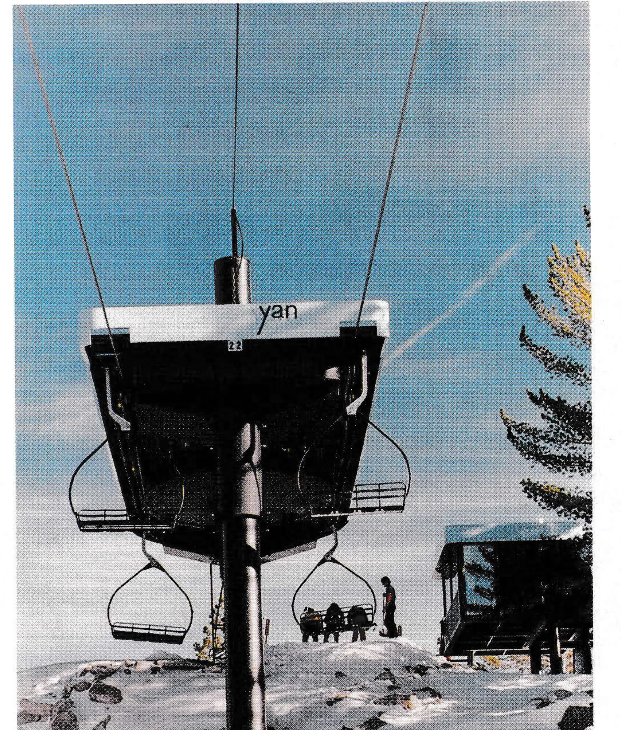 Lift Engineering's detachable quad at Sierra Ski Ranch.