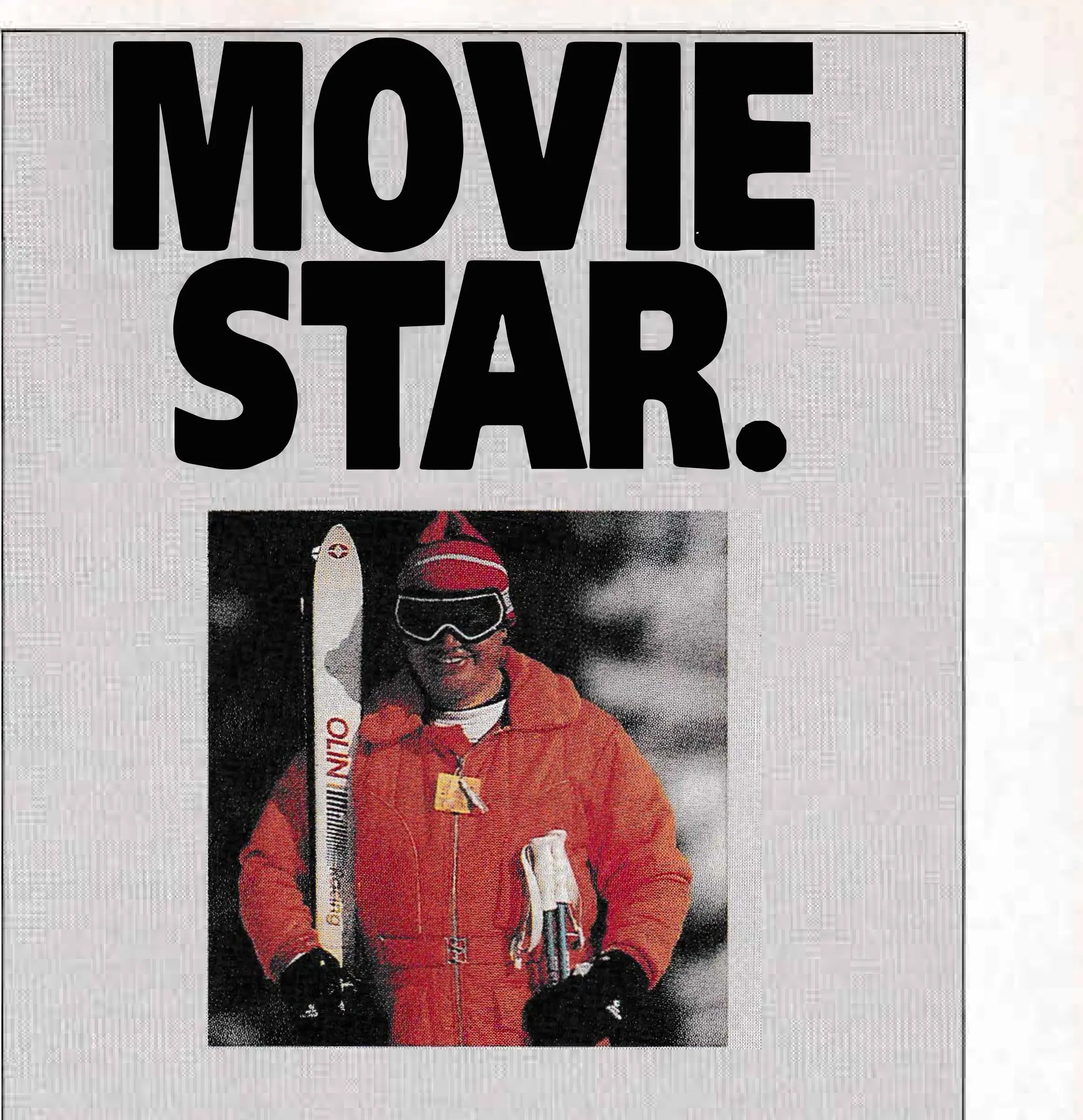 John Taber, the ultimate in anti-chic, was the star of Purgatory's ads.