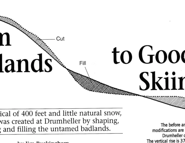 From Badlands to Good Skiing