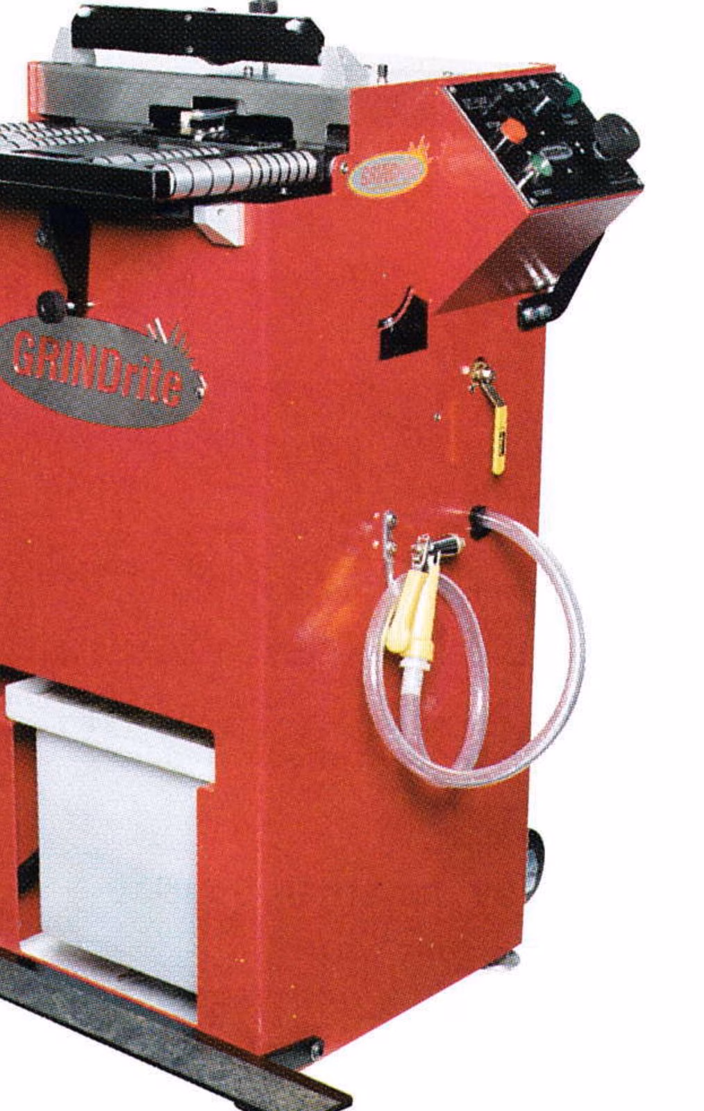 The Grindrite ST 550 uses disc technology for base- and side-edge sharpening and polishing.