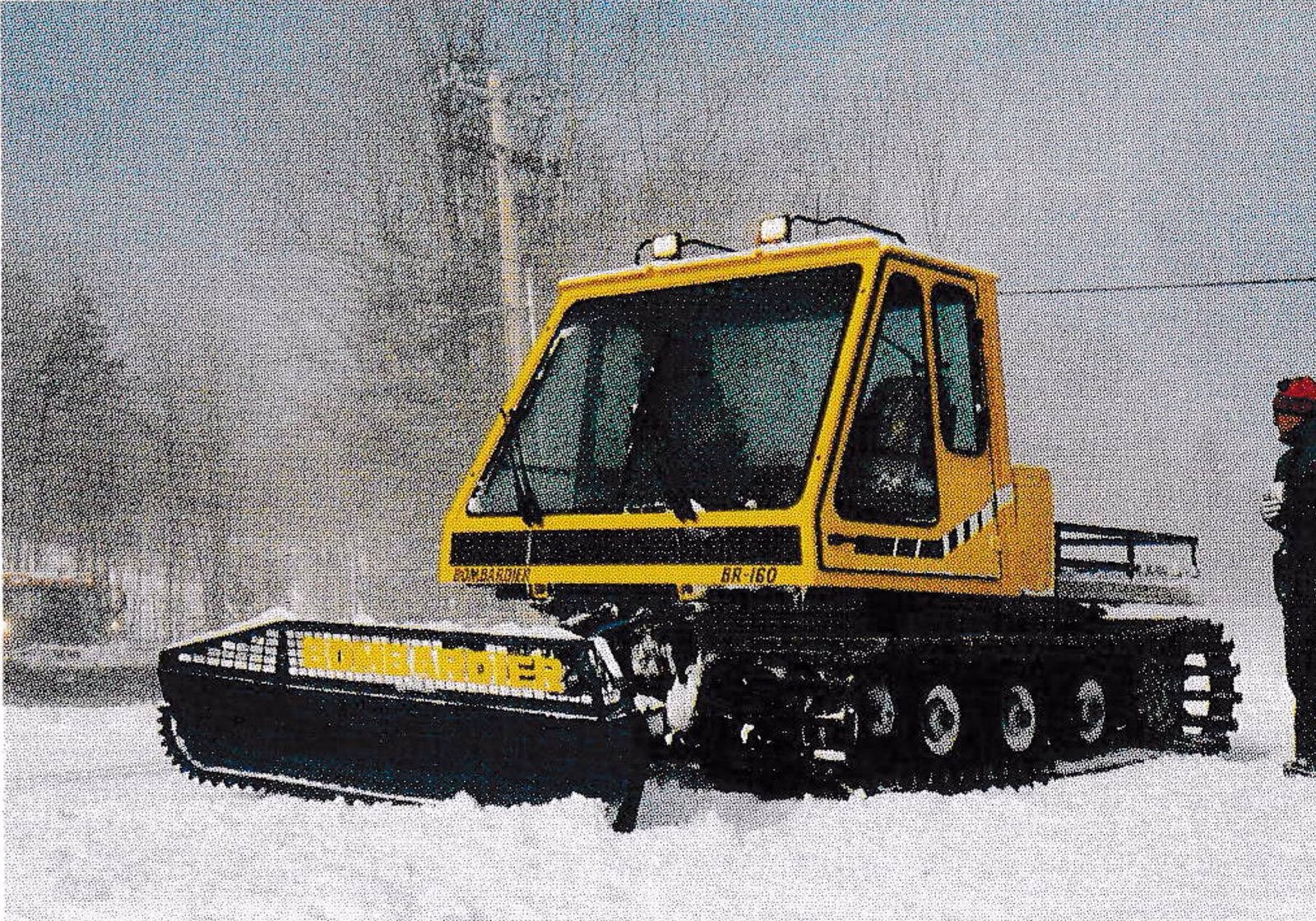 Bombardier's BR160 nordic groomer is essentially unchanged.