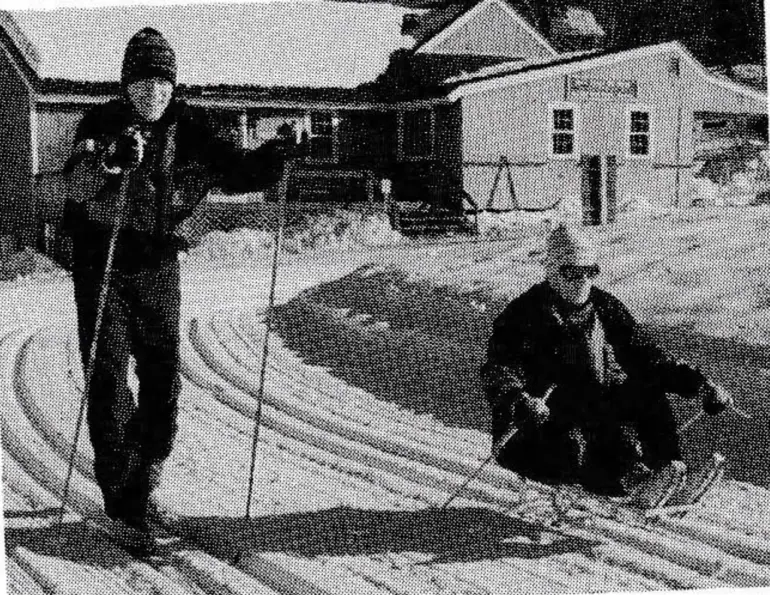 Sit-Ski Comes To Cross-Country