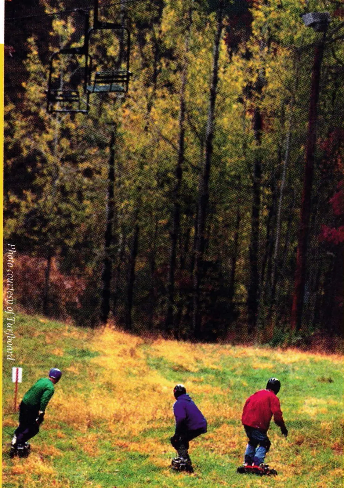 Mountainboarding can provide the action to lure guests to your slopes long after the snow melts.